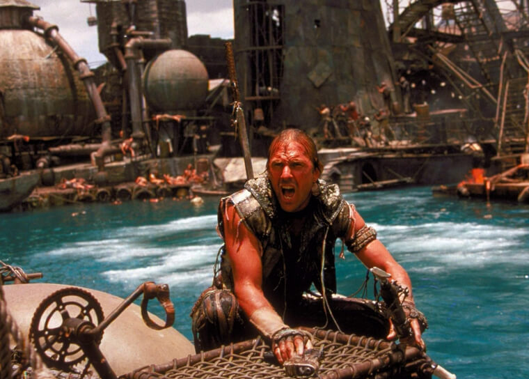 Kevin Costner in "Waterworld" - (Temporarily) Killed His Career