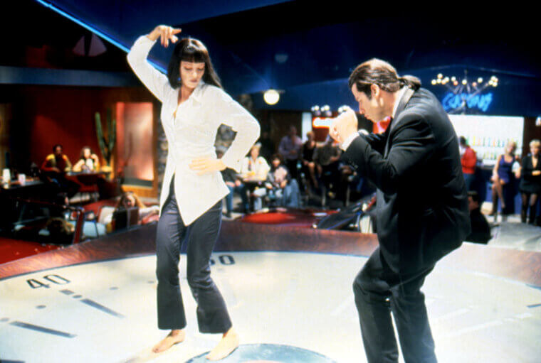 John Travolta in "Pulp Fiction" - Made His Career
