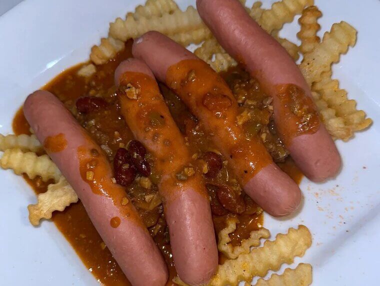 Boiled Hot Dogs