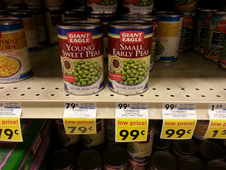 Canned Peas