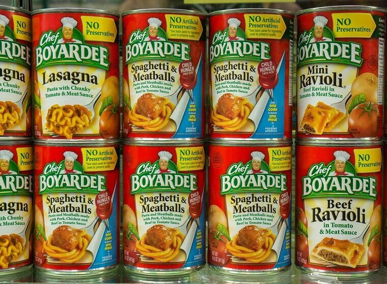 Canned Ravioli