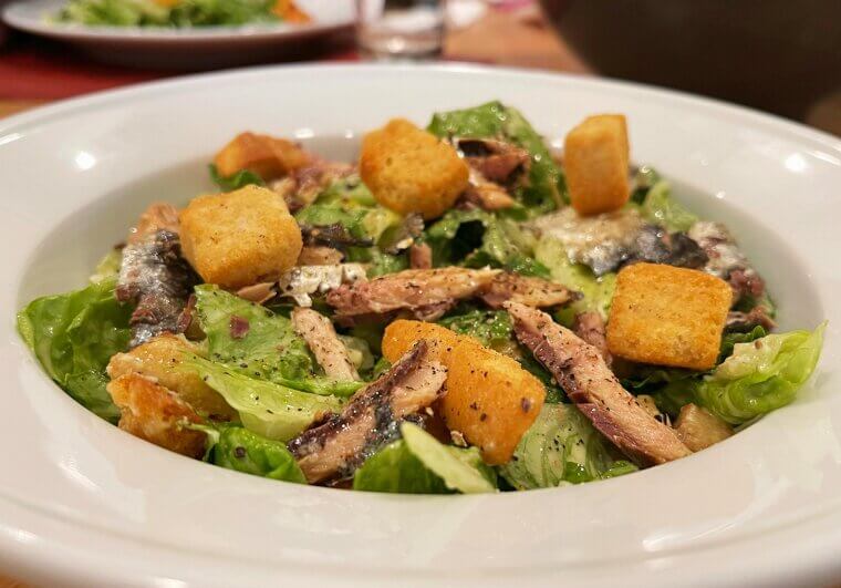 ​Chef Salad With Sardines