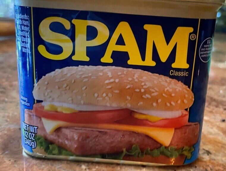 Spam Fried Sandwiches