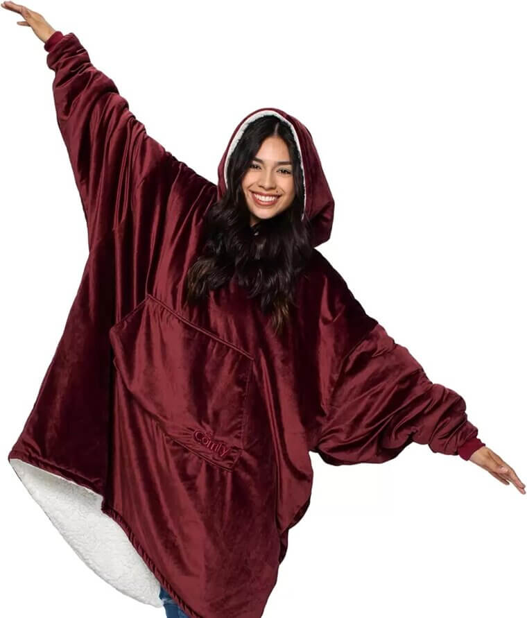 Comfy Wearable Blanket - Cozy Up in Style 