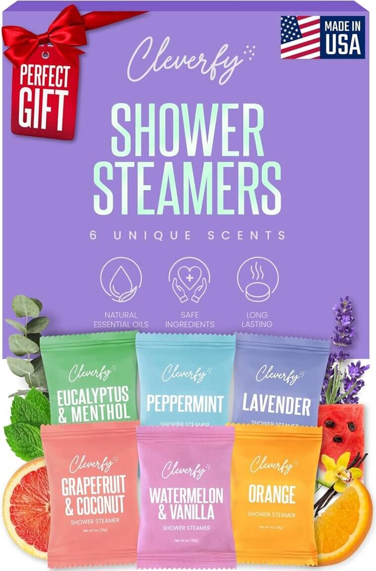 Cleverfy Shower Steamers - Perfect Valentine's Gift for All! - Now 42% Off!