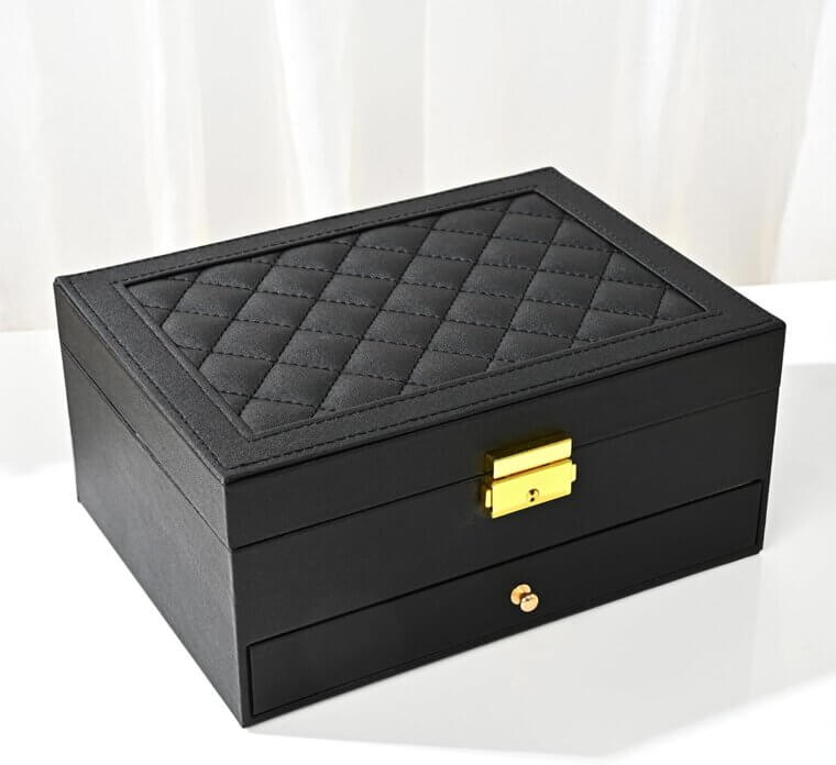 GUOER Jewelry Box - Stylish Storage for Women & Girls - Now 32% Off!