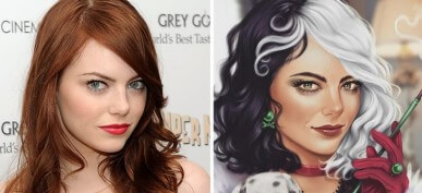 30+ Celebrities Magically Reimagined As Disney Characters