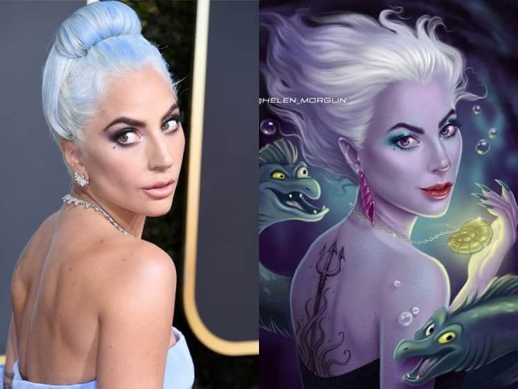 Lady Gaga As Ursula