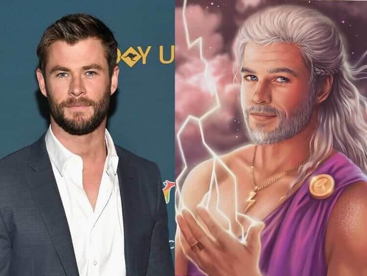 Chris Hemsworth As Zeus