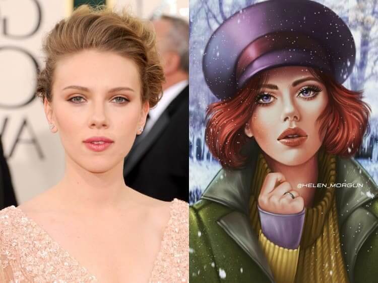 Scarlett Johansson As Anya