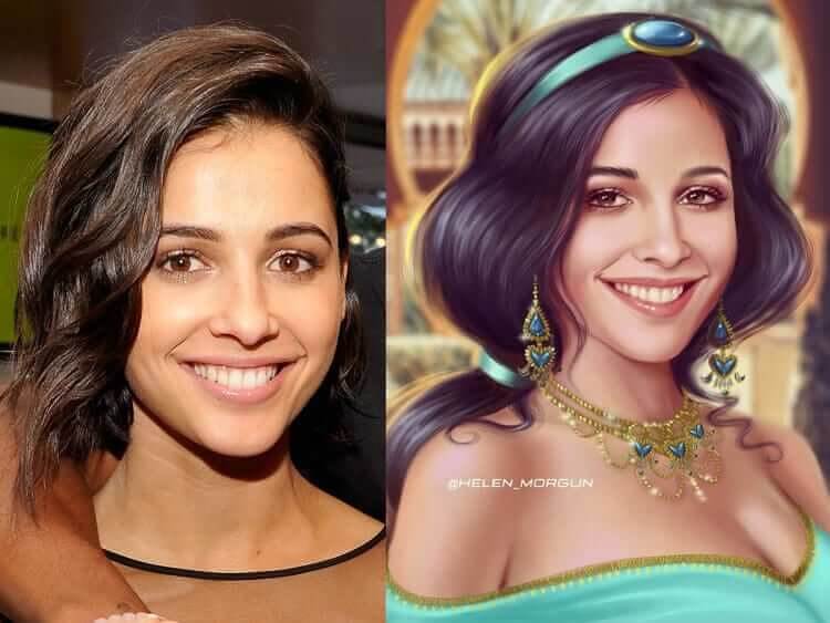 Naomi Scott As Jasmine