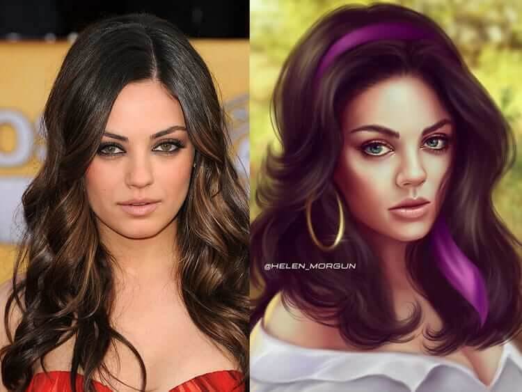 Mila Kunis As Esmeralda