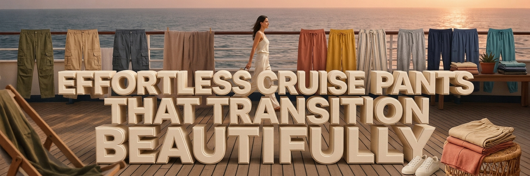 The Pants You'll Want To Wear From The Cruise Deck To Dinner