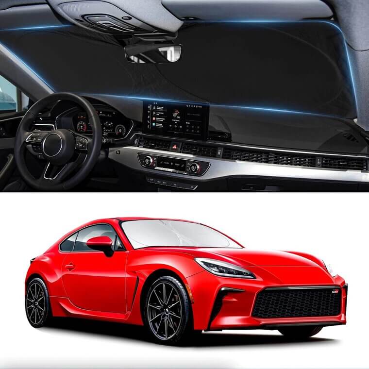 Custom Fit Sunshade for Toyota 86 & More – Keep Cool & Protected