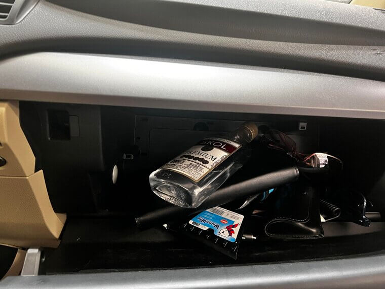 ​Drinking an Open Alcohol Container as a Passenger