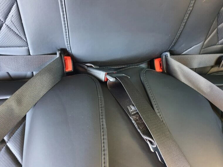 ​Riding in the Back Without a Seat Belt
