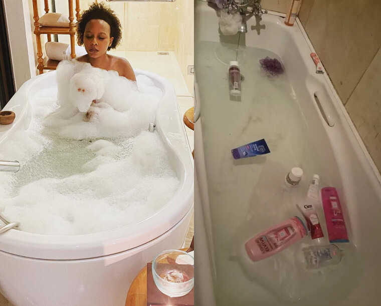 What She Meant by a "Bath With Products in It" Versus What He Did
