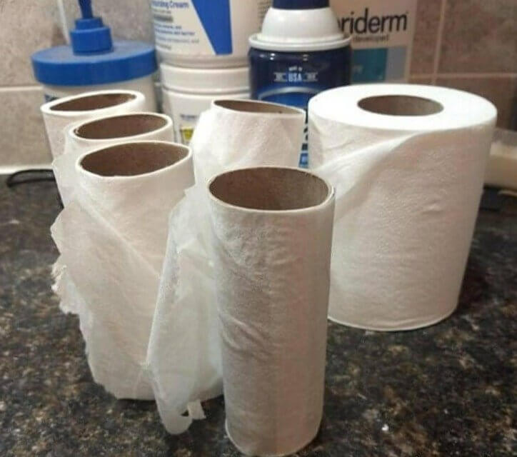 When It's Time to Change the Toilet Paper