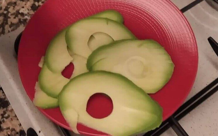 A Complicated Way to Cut an Avocado