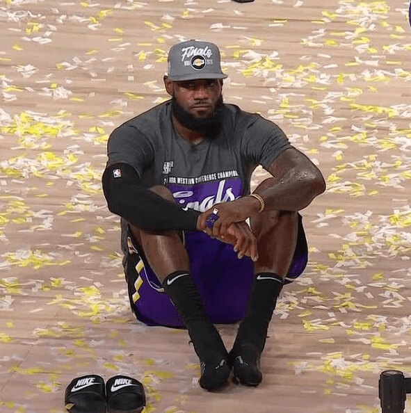 Lebron James Has Practiced So Hard His Toes Shifted