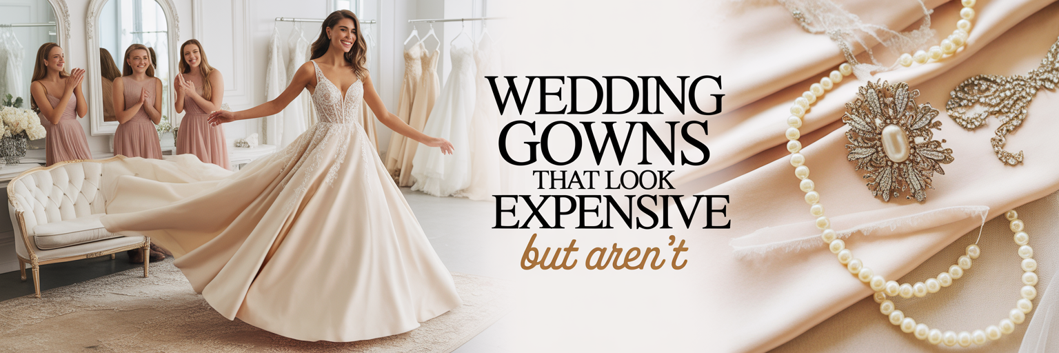 Wedding Gowns That Look Expensive But Aren't 💍