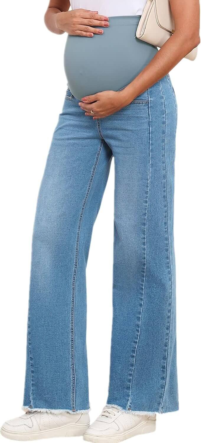 BLENCOT Maternity Jeans - Effortless Style for Moms-to-Be - Don’t Miss the 20% Discount!