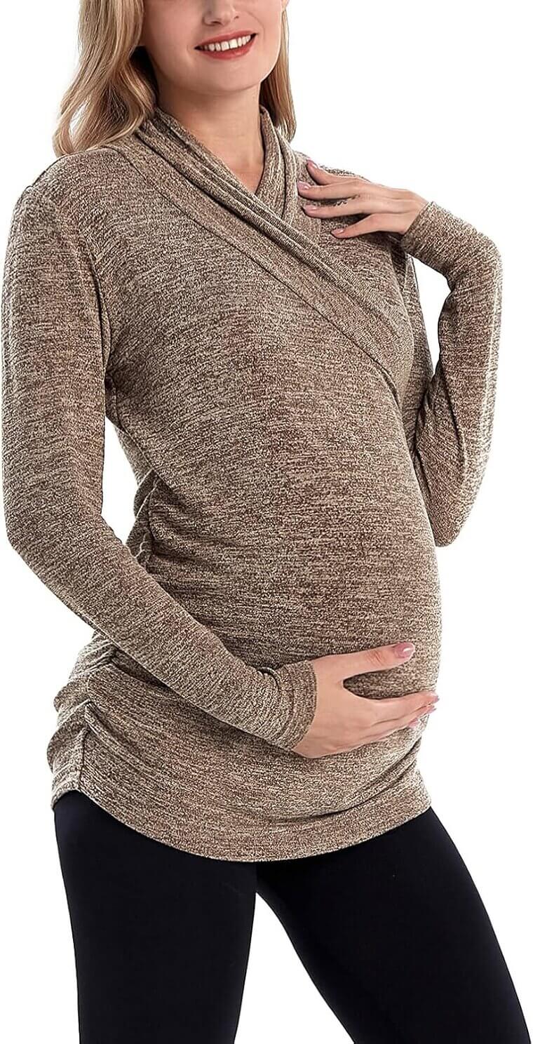 Maternity Sweater - Stay Stylish and Comfortable During Pregnancy 