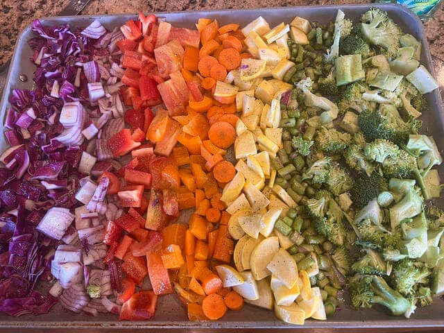 Baking Sheet: Roasting Vegetables Faster With a Preheated Surface