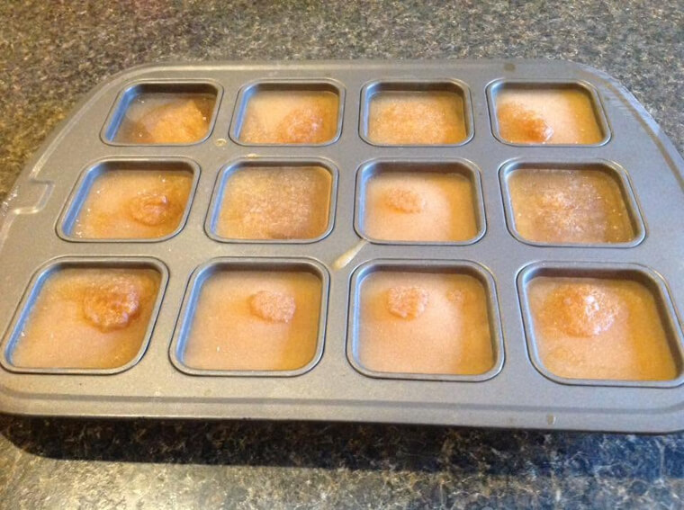 Muffin Tin: Freezing Leftover Broth and Sauces