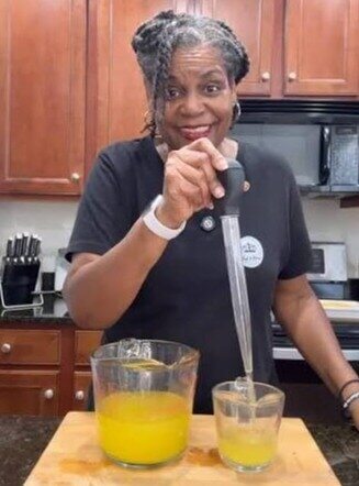 Turkey Baster: Removing Excess Fat From Pan Drippings