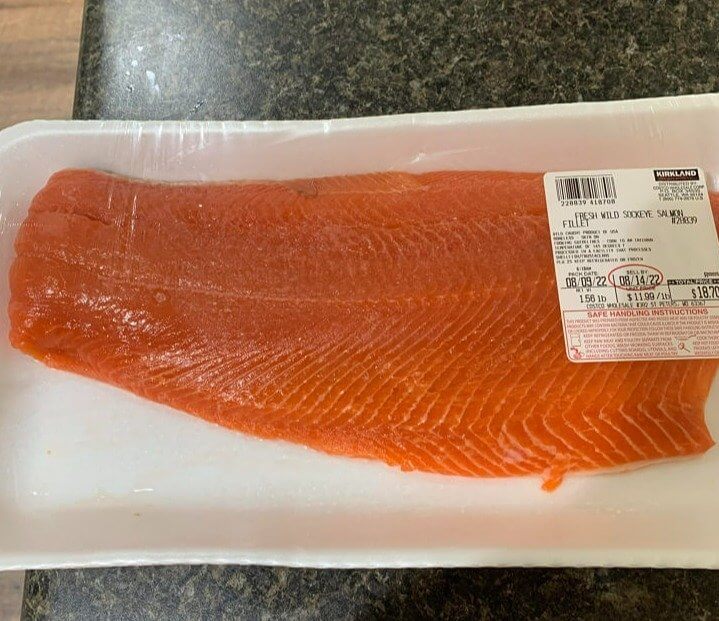 Gefrorenen Fisch nicht mehr auftauen