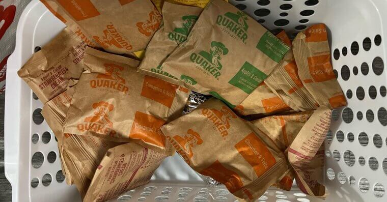 Instant Oatmeal Packets