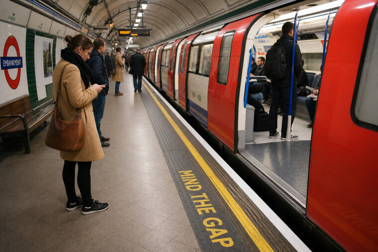 London Underground's "Mind the Gap" — 50 Years of Minding