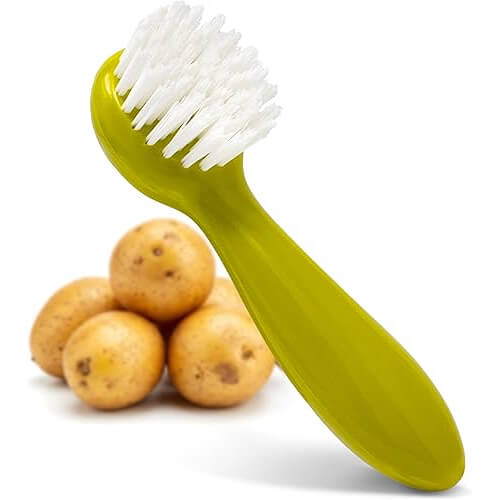 Ergonomic Vegetable Scrub Brush that Cleans Produce Perfectly. Now 19% Off!
