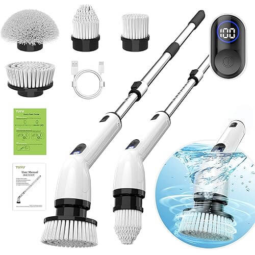 Premium Electric Spin Scrubber that Makes Cleaning Effortless. Now 33% Off!