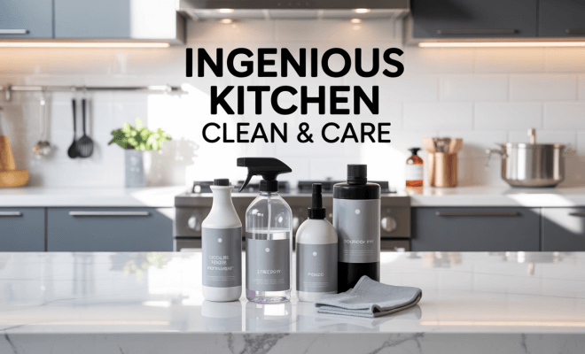Ingenious Kitchen Clean & Care That Simplifies Your Daily Routine
