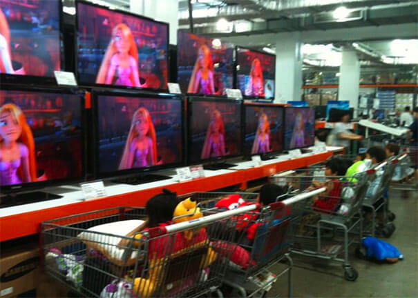 Korea Costco Has That Makeshift Daycare