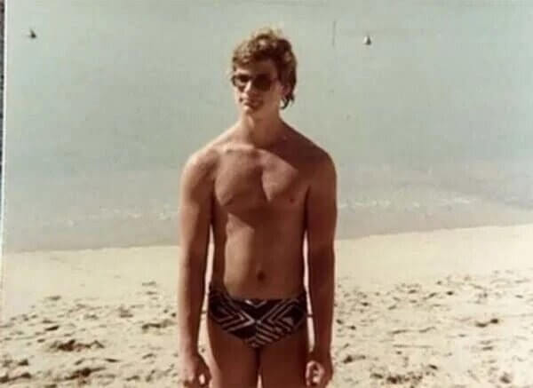Jeffrey Dahmer Sunning at the Beach