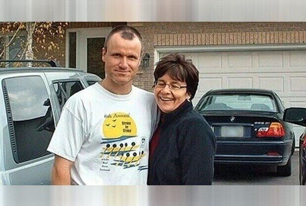 Russell Williams With His Devoted Wife Mary