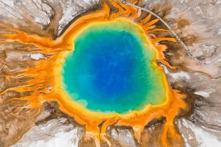 Grand Prismatic Hot Spring, Wyoming