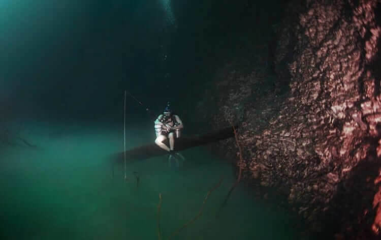 Underwater River, Cenote Angelita, Mexico