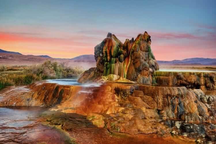 Fly Ranch Geyser, Nevada
