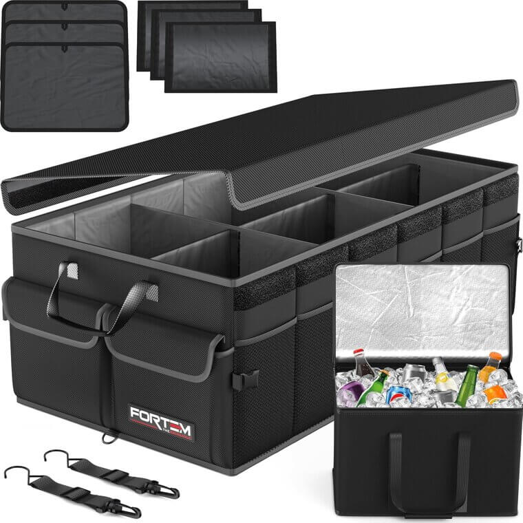 FORTEM Trunk Organizer - Essential Car Storage Solution
