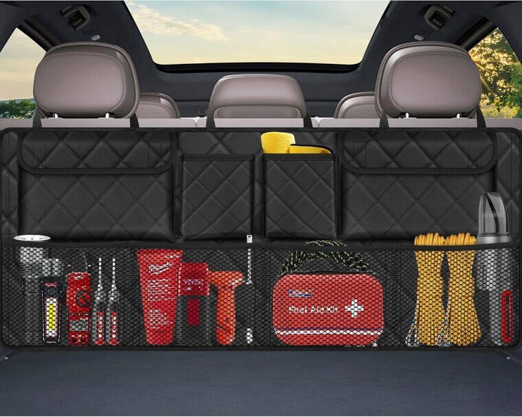 Femuar Trunk Organizer - Large, Collapsible, Easy-Clean Car Storage - 20% Off!