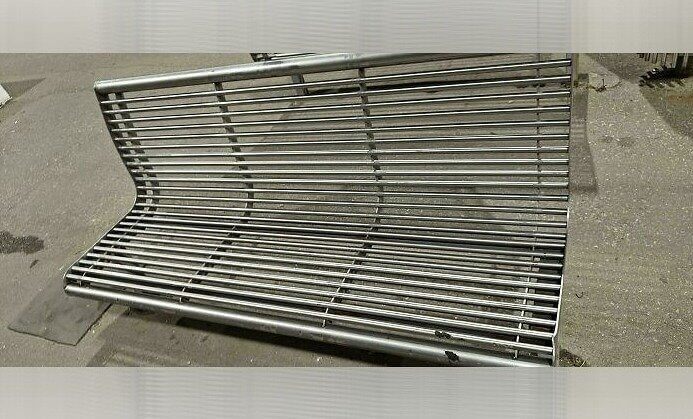 Steel Bench: Burning Hot in the Summer, Freezing Cold in the Winter