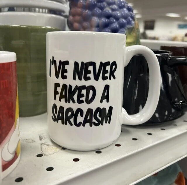 Never Faked a Sarcasm