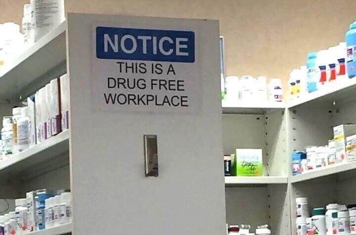 A Drug-Free Pharmacy?