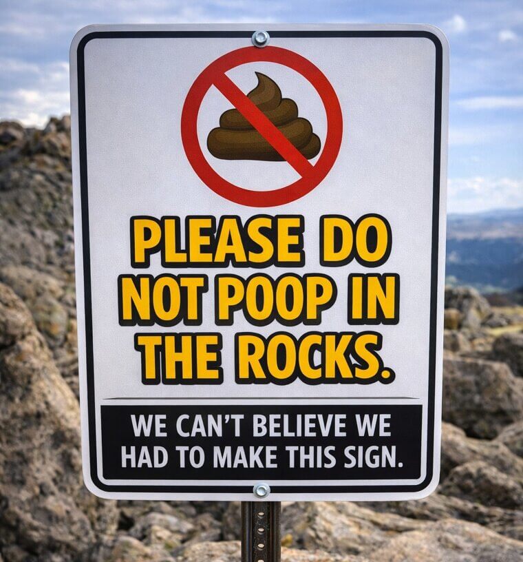 We Can’t Believe This Sign Was Necessary