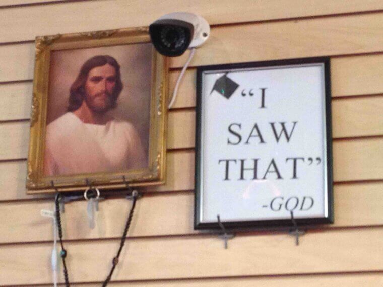 He's Always Watching