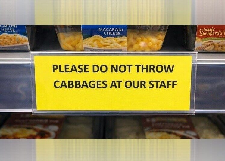 Please Stop Throwing Cabbages